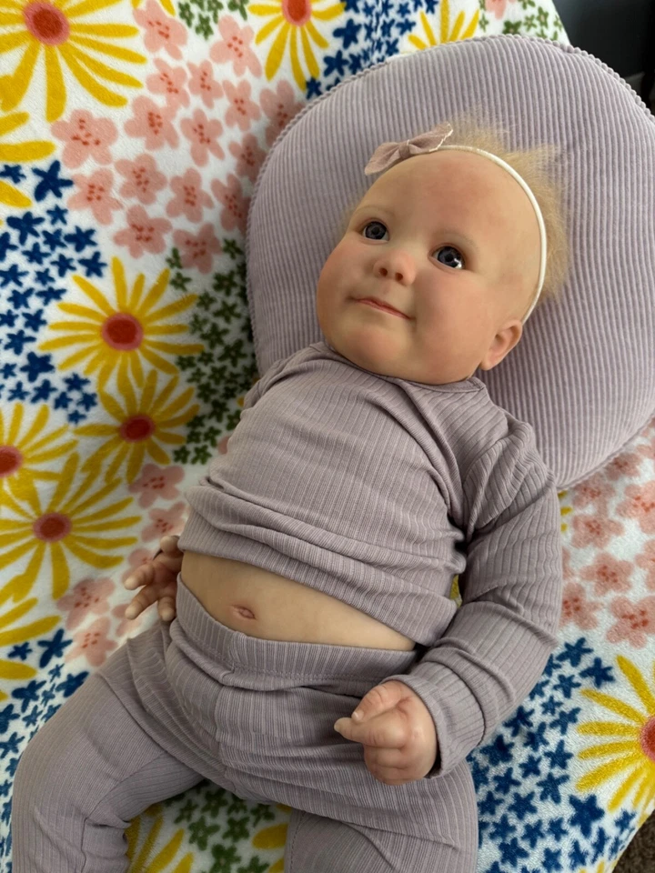Realborn June Awake 25" 7 meses de idade - Imagem 4 de 4