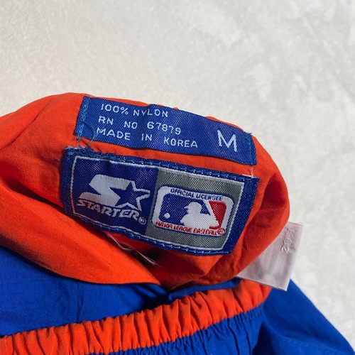 Vintage 90s Starter New York Mets Baseball Shorts Size Medium Embroidered *NWT* - Picture 3 of 6