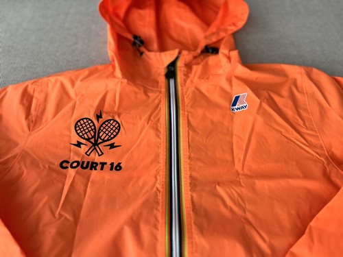 K-Way Le Vrai 3.0 Claude Windbreaker Rain Jacket - New - Size S (big Kid/teen) - Picture 2 of 5