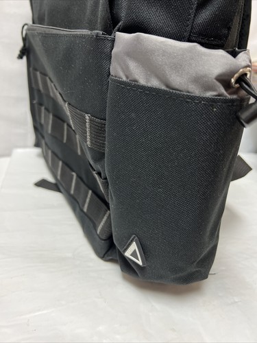 Mochila de computadora Leeds 1039-01BK Breach Tactical 15" BE More logotipo Cox automática nueva sin etiquetas - Imagen 5 de 12
