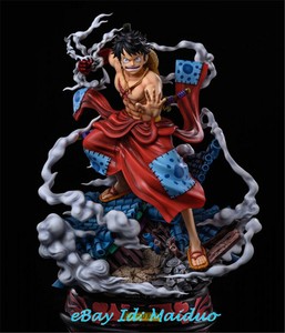 Monkey D Luffy Statue Never wither Resin One Piece Model GK Presale 1/4 54cm | eBay
