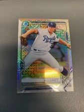 2023 Bowman Chrome Card #BCP83 Asa Lacy  Mega Box Mojo Refractor