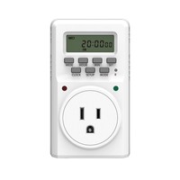 Baldr Digital Programmable Timer Socket Plug Wall Plug-in Switch Energy-savin... on sale Baldr Digital Programmable Timer Socket Plug Wall Plug-in Switch Energy-savin... on sale