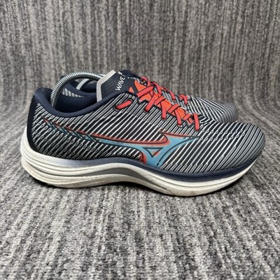 Men's Mizuno Wave Rebellion India Ink-Scuba Blue Running Shoes Sz 11.5 EUC