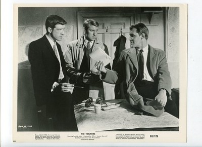 Traitors-Patrick Allen and James Maxwell-8x10-B&W-Still