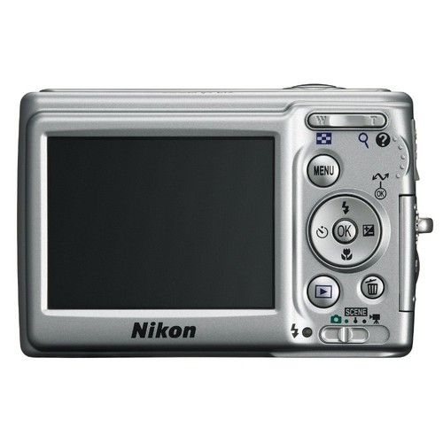Nikon COOLPIX L12 CCD Digital camera 7.1MP 3x optical zoom Silver Face Detection - Picture 3 of 16