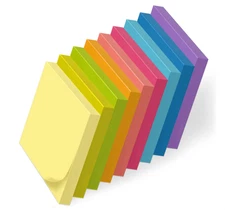 Post It Notes Pop-up, Sticky Notes, 3x3 Inches, 9 Pads, Bright Colors Self-stick