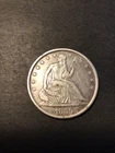 1859-O Seated Liberty Half-Dollar - VF-EF Scratched Strong Coin PBW2