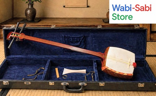 Shamisen ideal for practic  Musical Instrument with Hard Case
