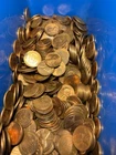 AU BU 250 Pennies 1940-1958 P+D Lincoln Wheat Penny Cents