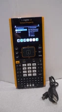 TI Nspire CX Calculator, + Battery & Cable, Texas Instruments, School Version.