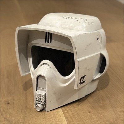 Weathered Star Wars Scout Trooper Helmet