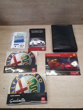 ALFA ROMEO GIULIETTA OWNERS HANBOOK SERVICE WALLET 2012 NEXTDAY DELIVERY