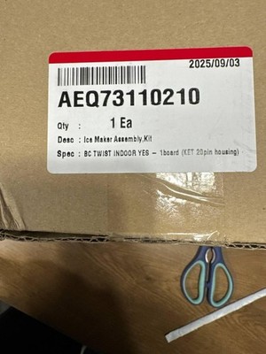 AEQ73110210 Ice maker  BRAND NEW OEM LG