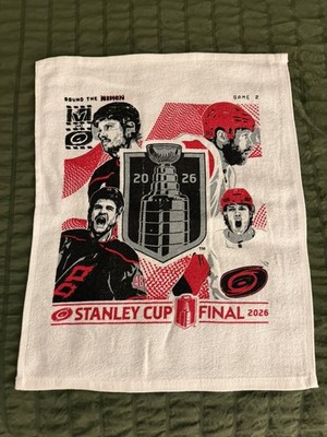 Carolina Hurricanes 2026 Round 4 Game 2 Stanley Cup Rally Towel- New
