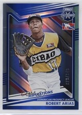 2022 Panini Elite Extra Edition Aspirations Blue 79/349 Robert Arias #191 14bn
