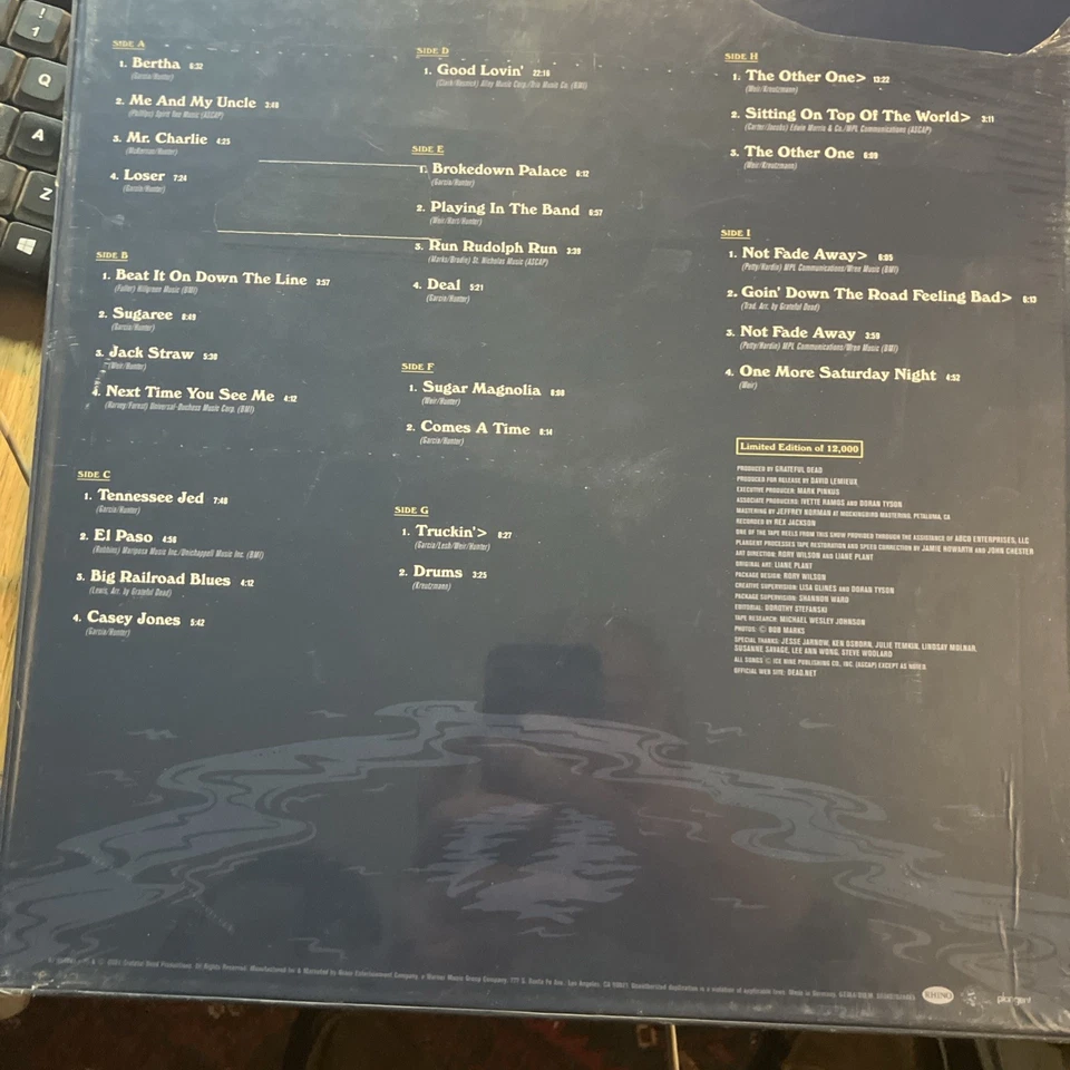 The Grateful Dead -Fox Theatre, St. Louis, MO 12-10-71. 5 x LP Box Set. Sealed. - Image 3 of 4