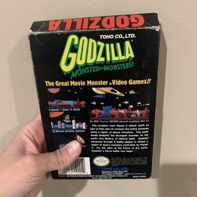 Godzilla: Monster of Monsters NES Nintendo Entertainment Look at pics