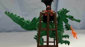 LEGO 6037 Witch's Windship (Castle:Fright Knights)  100% Complete w/Manual 1997