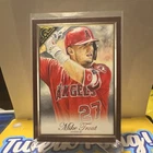 Topps 2019 Gallery Mike Trout #105 Angels Baseball Card Base Set