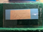 Vintage Baseball Autograph Harry Rice And Joe Casarella
