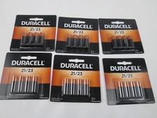 Lot Of 6 - 4 Pack Duracell 24 Batteries 21/23 12 Volt A23 MN21 Exp 2029
