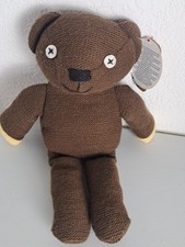 NWT RARE 1990 MR. BEAN TEDDY 9.5" Bean Plush- Fiesta