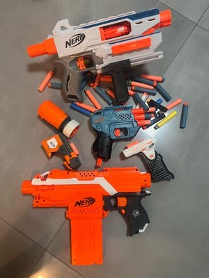 Nerf Sammlung Bundle mit Zubehör 
