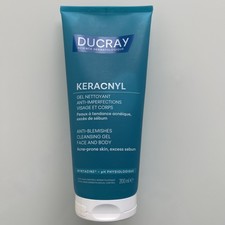 Ducr'ay Keracnyl Foaming Gel Acne-Prone Skin Face Wash 200 ml 6.76 FL OZ