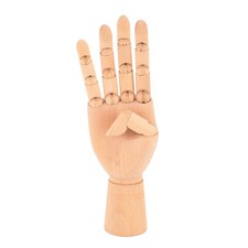 Premium Wood Right Hand Model For Artistic Study