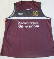 Hull FC Vest Training Warm Up Maroon ISC Hyundai Men's XXL 2XL Free UK P+P