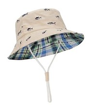 UPF 50 Beach Baby Sun Hat Sun Protection Cute Wide Brim Summer 2-4T Beige