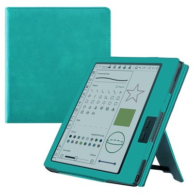For Onyx Boox Go 7/Go Color 7 (Gen II) Stand Case Leather Handheld Protect Cover
