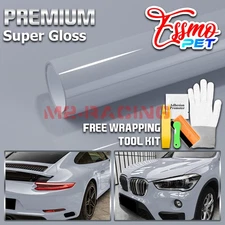 ESSMO PET Super Gloss Brooklyn Gray Vehicle Vinyl Wrap Decal Sheet Like Paint