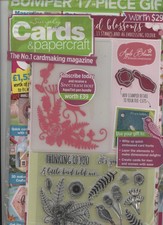 Simply Cards Papercraft Apple Blossom 13 Stamps A6 Embossing Folder Kit
