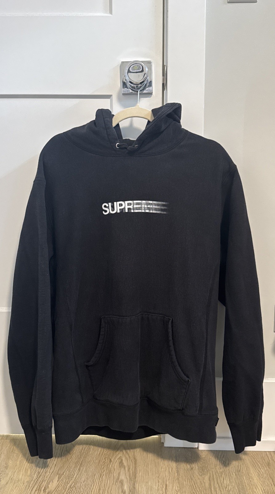 Supreme Swarovski Motion Logo Hooded 黒　L 黒／L Swarovski Motion Logo Hooded Sweatshirt supreme Swarovski