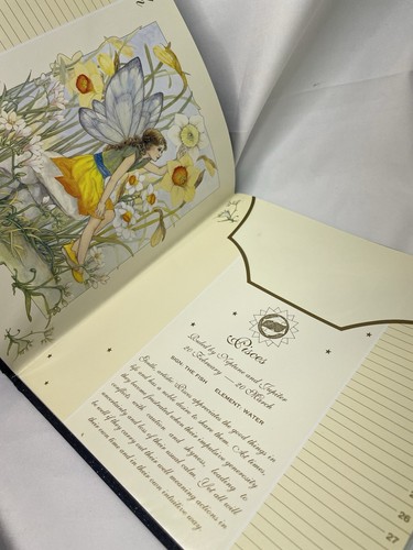 Star Fairies Star Sign and Birthday Book Astrology Gift Hardcover Glitter Cover - Picture 4 of 5