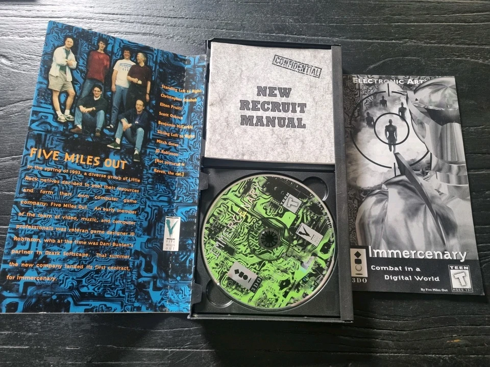 Foes of Ali, Poed And Immercenary 3do Games Boxed Tested And Working  - Image 4 of 4