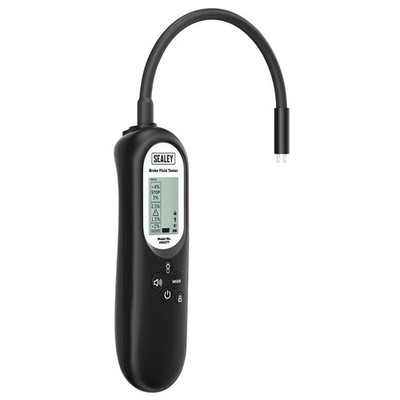 Sealey Bremsflüssigkeit Tester Langer Hals Hörbar Lithium USB Type-C Beleuchtet