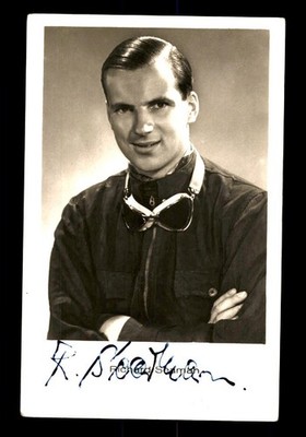 Richard Seaman 1913-1939 Mercedes Benz Fahrer Original Signiert + A 259647