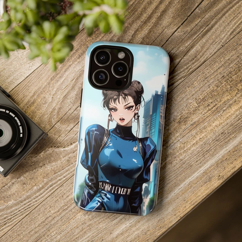Chun-Li Street Fighter Waifu Tough Case Cover Protective For Fan Gift V7 - Image 2 of 4