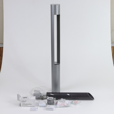 #ad Hinkley 15601TT LED Atlantis 12V Large Round Bollard Light in Titanium Open Box $140.00