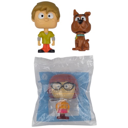 Scooby-Doo Velma, Shaggy & Scooby-Doo McDonald's Happy Meal Toy Lot - 2021