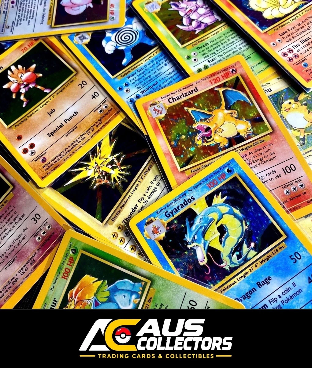 Pokemon Base Set Unlimited - WOTC Single Pokemon Cards - Select From List!