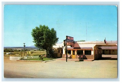 1964 Hiltop Motel, Walsenburg Colorado CO Vintage Posted Cancel Postcard