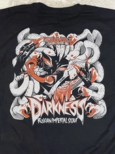 Surly Brewing Darkness Russian Stout Beer Men’s XL Black TShirt Des Moines Iowa