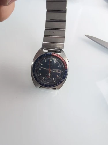 Vintage Seiko Chronograph 6139-6005 Watch- Needs Repairs