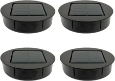 4 Pack Replacement Top Housing for  Solar Landscape Lighting