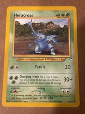 Heracross 41/105 Neo Destiny Pokemon Card WOTC