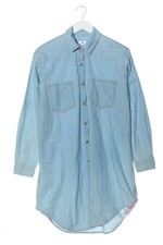 PULL & BEAR Robe en jean Dames Robe T EU 36 bleu Aspect de jeans